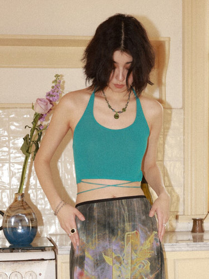 Twilight Printed Bell Bottoms【s0000015456】