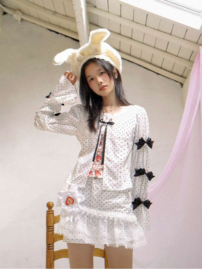 Patchwork Print Fitted Long-Sleeve Shirt【s0000014523】