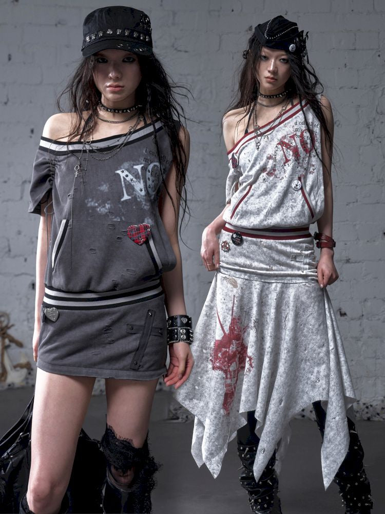 Hoodie sleeveless bodycon dress【s0000012785】