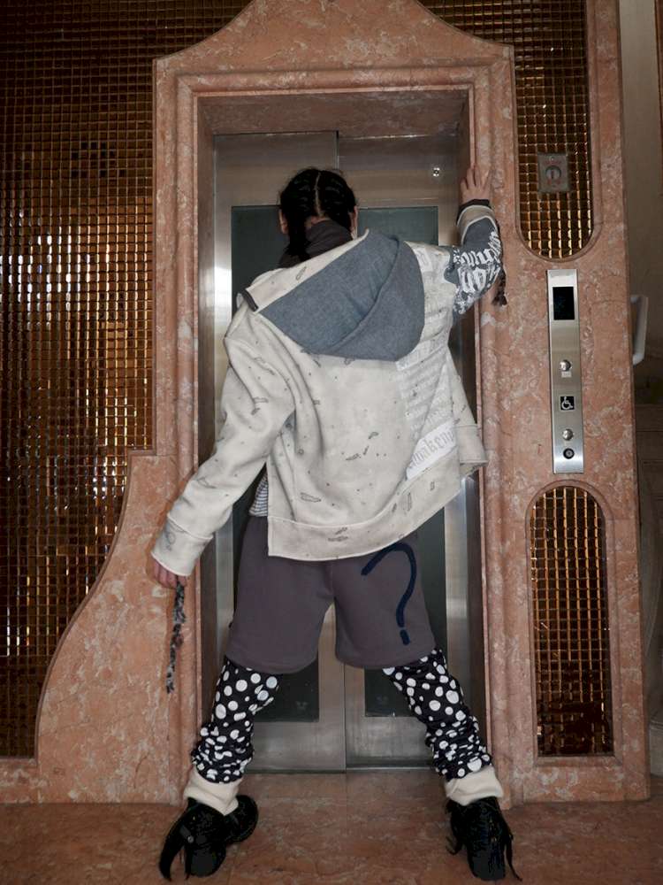 Polka Dot Fake Two Piece Trousers【s0000015151】