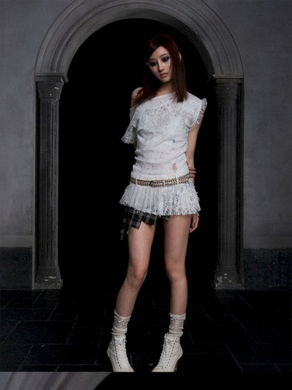 Totem Printed Ultra Short Dress Top【s0000012312】