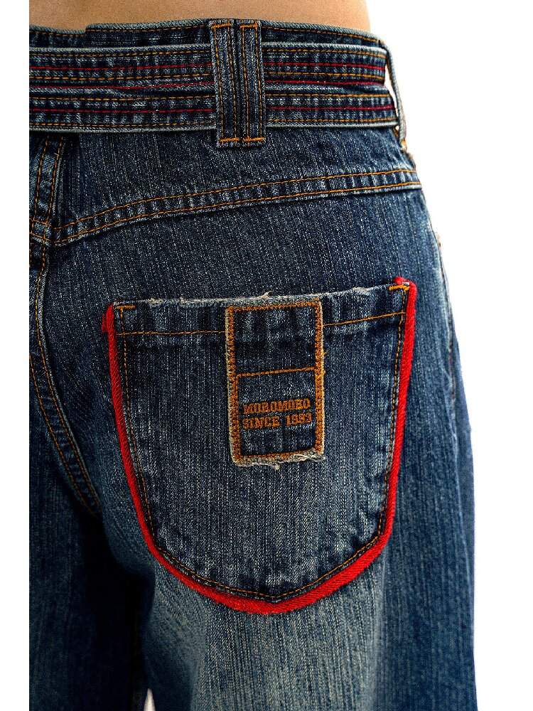 Vintage Bamboo Pleated Jeans【s0000016139】