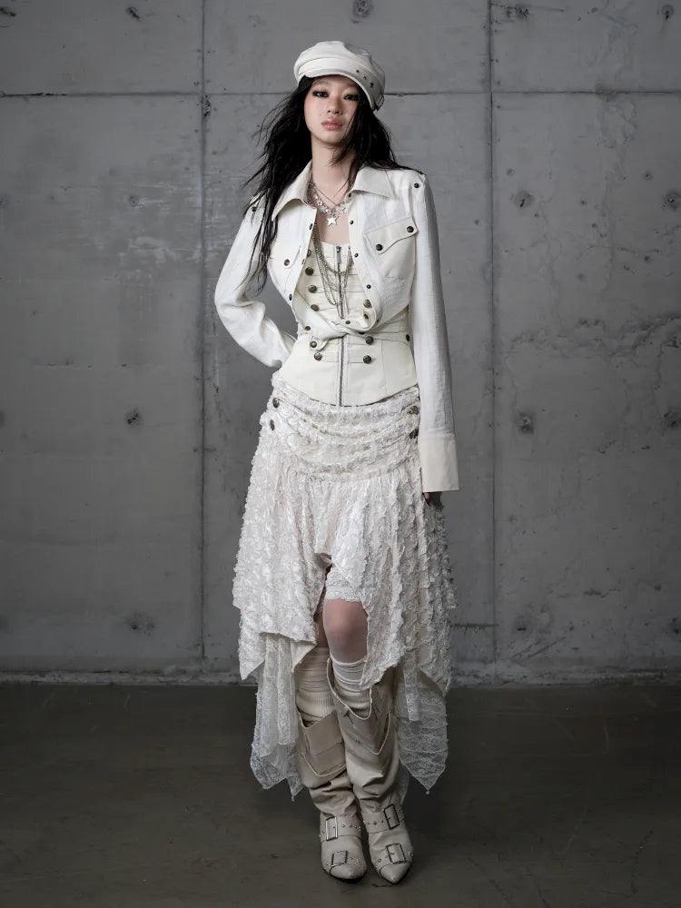 Asymmetrical Halter Neckline Dress【s0000013942】