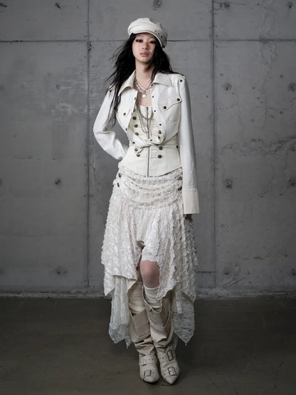 Asymmetrical Halter Neckline Dress【s0000013942】