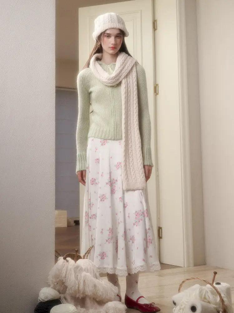 Elegant and Luxurious Long Skirt【s0000014326】