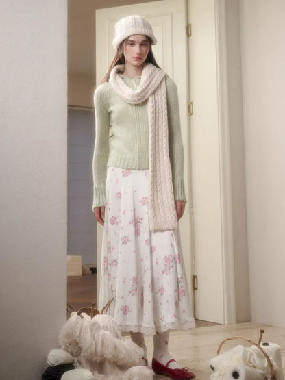 Elegant and Luxurious Long Skirt【s0000014326】