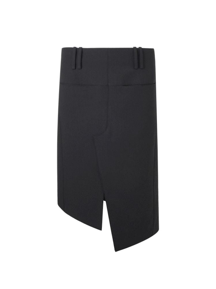 Asymmetric Slit Hem Suit【s0000007346】