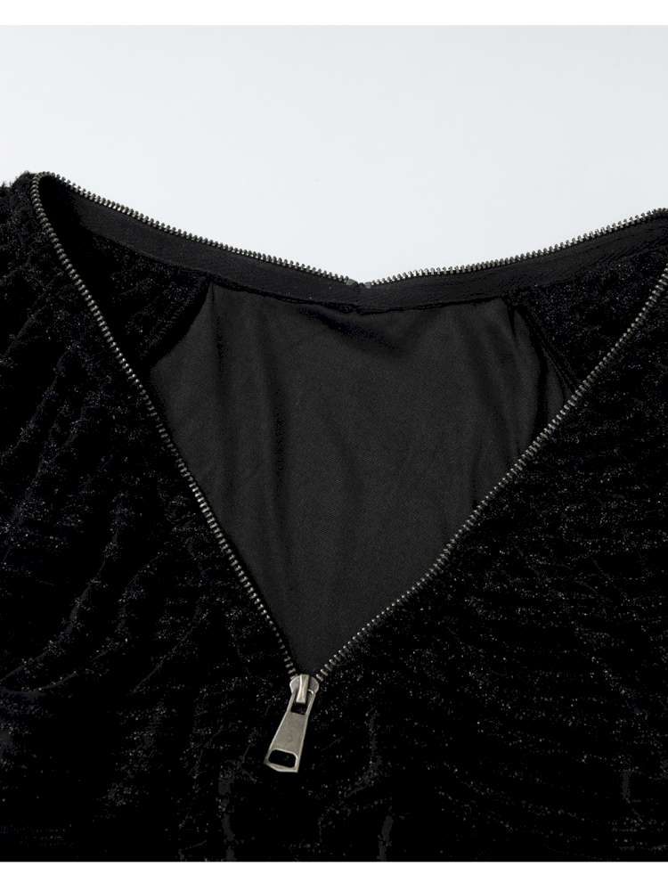 Lace Slimming Patchwork Knit Dress【s0000014467】