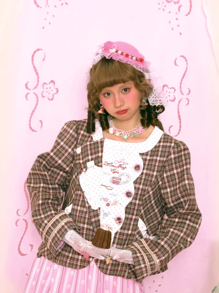 Patchwork Embroidered Tea Break Blazer【s0000014160】