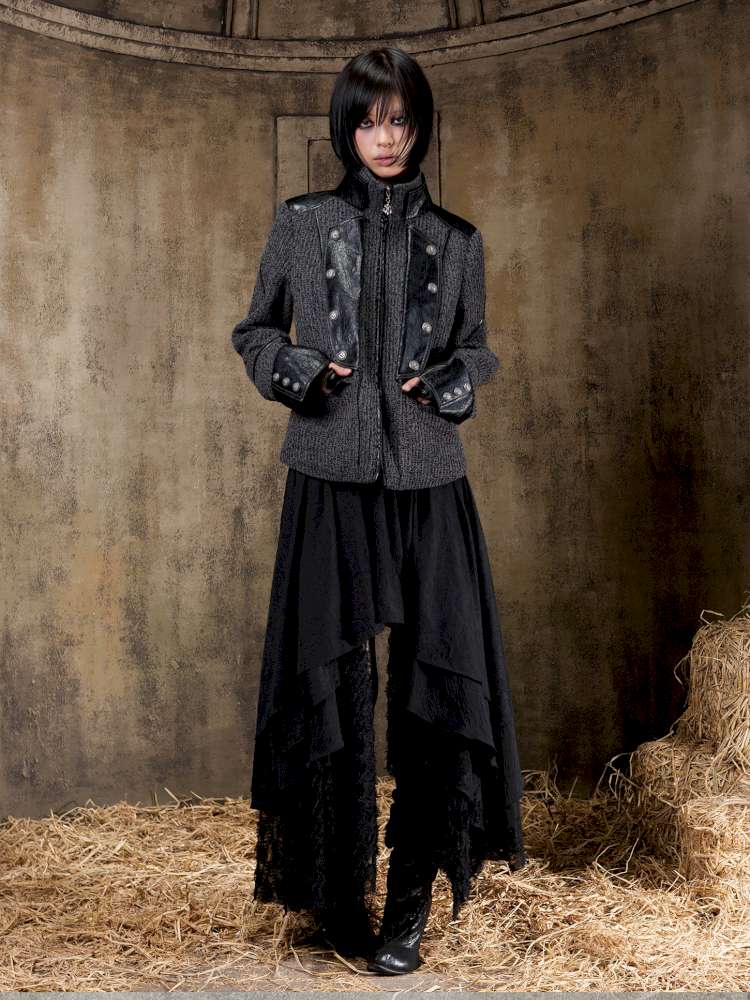 Knightly Punk Vintage Jacket Top【s0000015090】