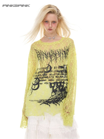 Oversized Gender-Neutral Layered T-Shirt【s0000012989】