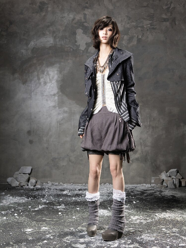 Fake Two Denim Patchwork Jacket【s0000015947】