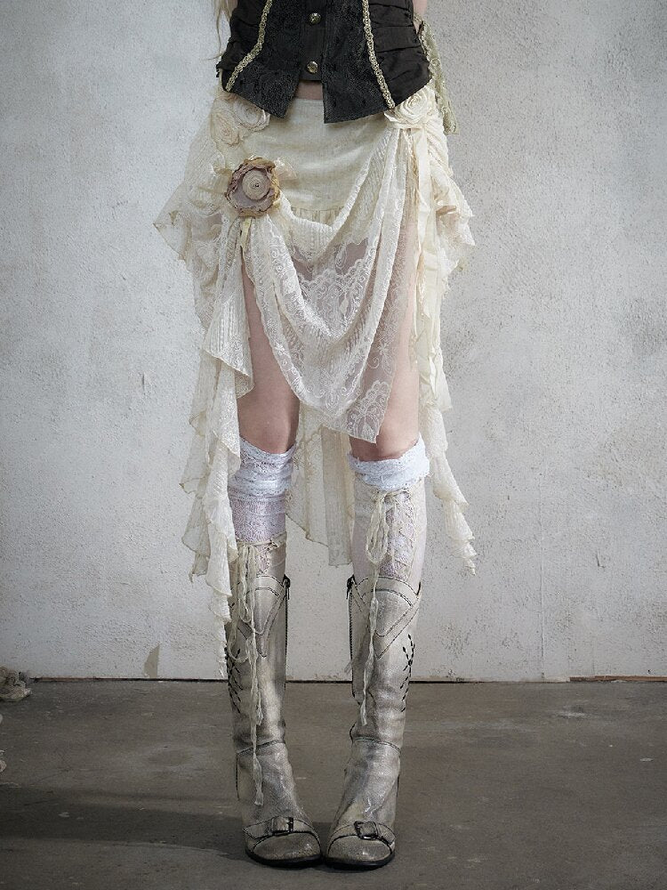 Vintage Court Baroque Mermaid Skirt【s0000017990】