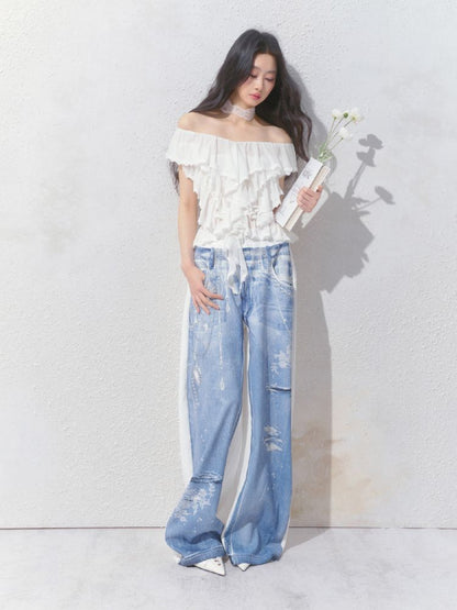 Two Wear Artistic Tank Cami Top【s0000012162】