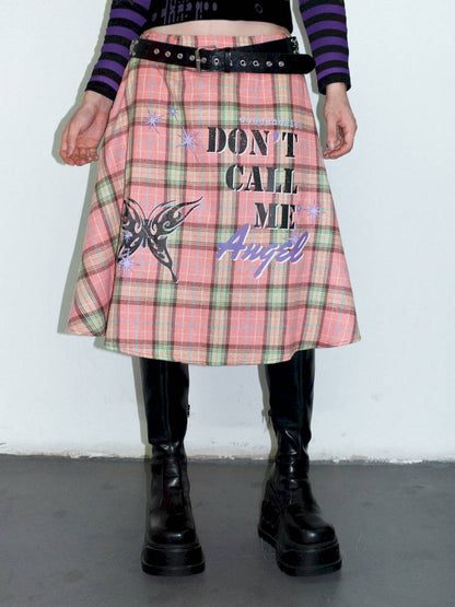 Vintage layered butt curtain skirt【s0000014378】