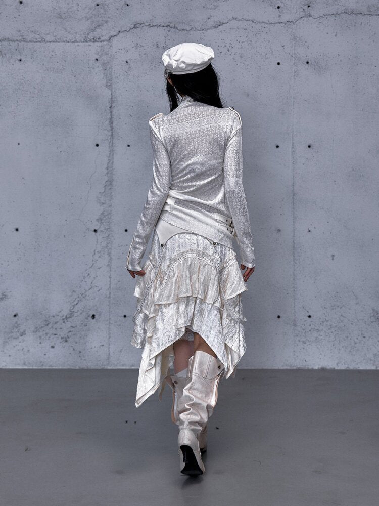 High Neck Jacquard Knit Base Top【s0000015550】