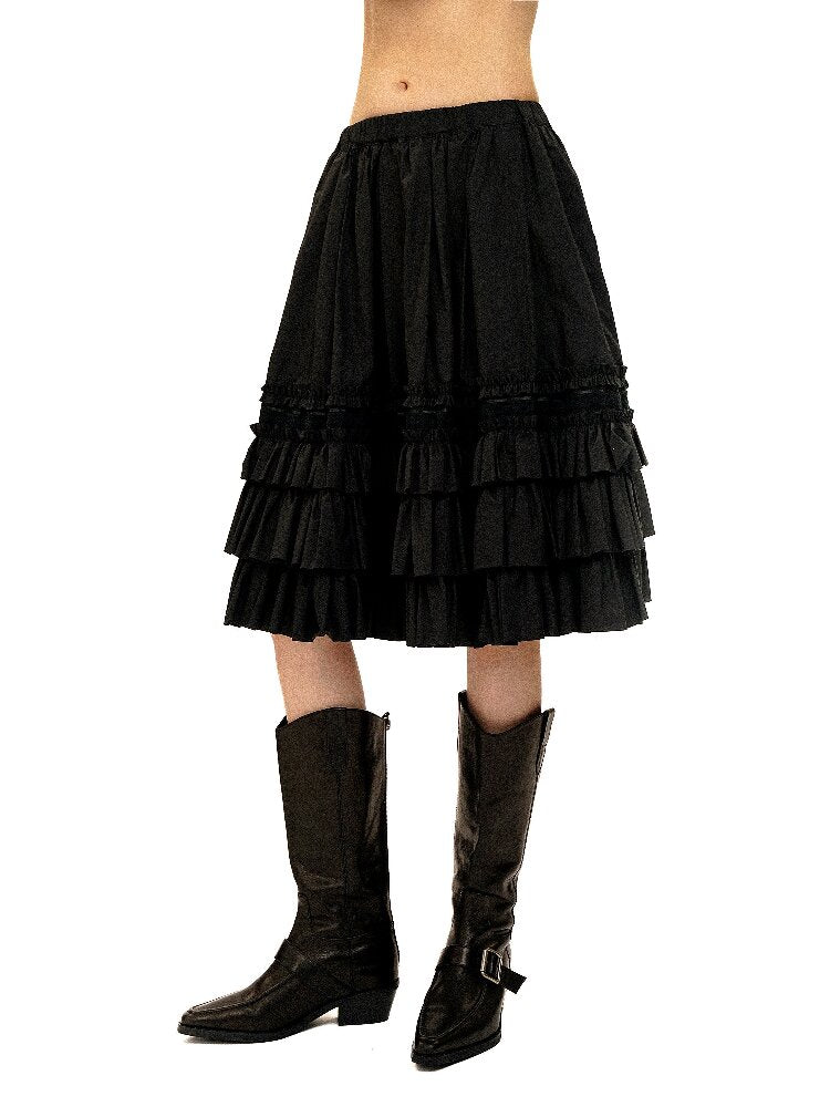 Heavy Works Layered Lace Skirt【s0000016092】