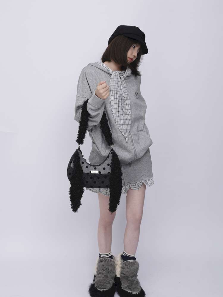 Rabbit Plush Versatile Commuter Crossbody Bag【s0000014618】