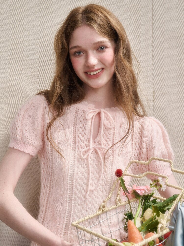 Soft Kitten Mohair Wool Knitwear【s0000015626】