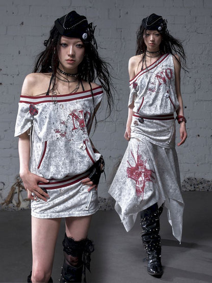 Hoodie sleeveless bodycon dress【s0000012785】