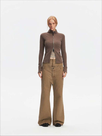 Minimalist Fleece Cycling Slim Jacket【s0000014880】