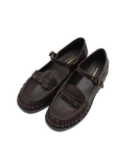 Vintage Mary Jane Loafers【s0000017904】