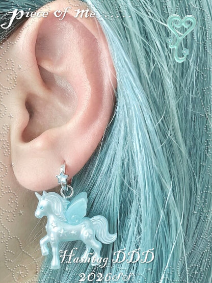 Quirky Unicorn Little House Jewelry【s0000017481】