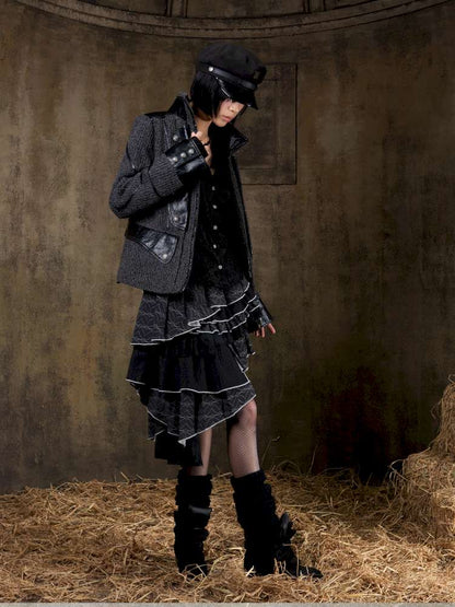 Knightly Punk Vintage Jacket Top【s0000015090】