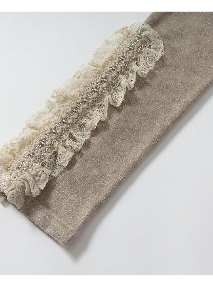 Lace Embroidered Knit Sweater【s0000019159】