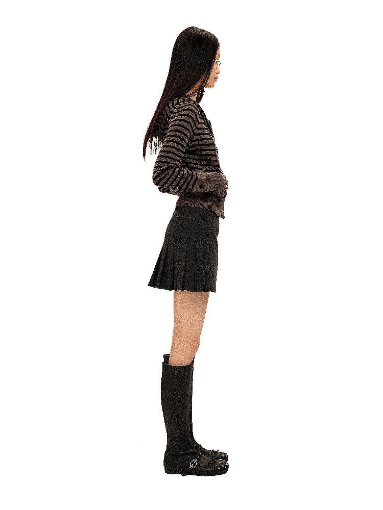 Irregular Star Stripe Diamond Top【s0000016117】
