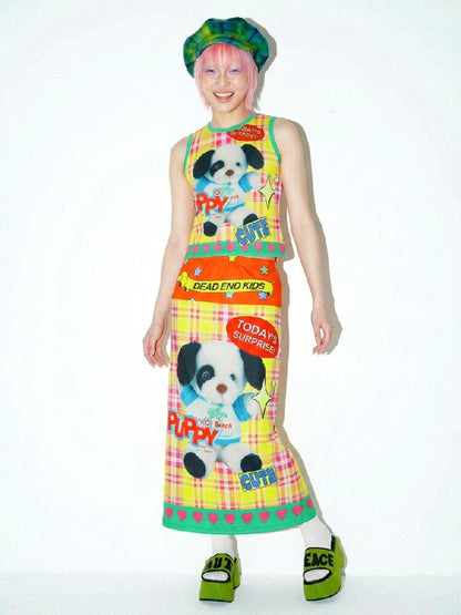 Reversible American Print Skirt【s0000016699】