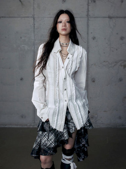 Scrappy Sunscreen Long Sleeve Shirt【s0000013470】