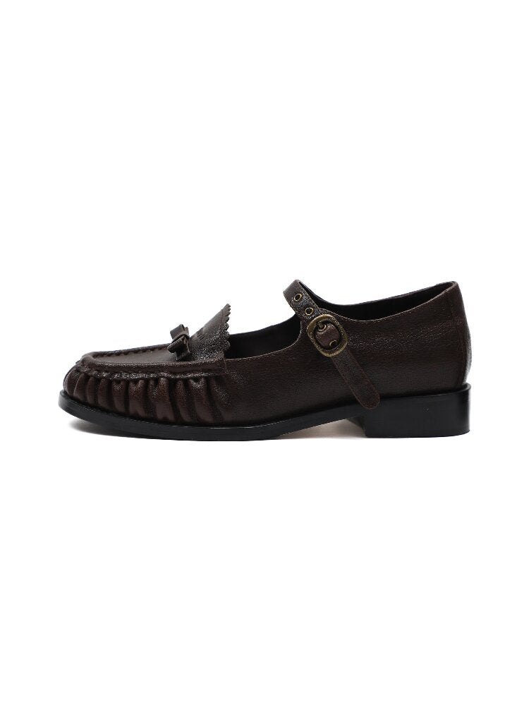 Vintage Mary Jane Loafers【s0000017904】