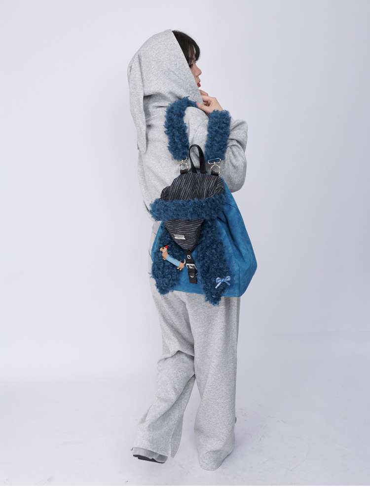 Rabbit Ears Cute Fur Crossbody School Bag【s0000014619】