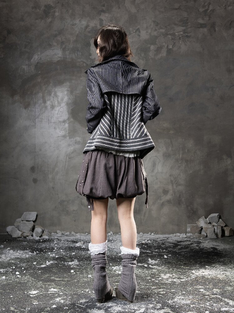 Fake Two Denim Patchwork Jacket【s0000015947】