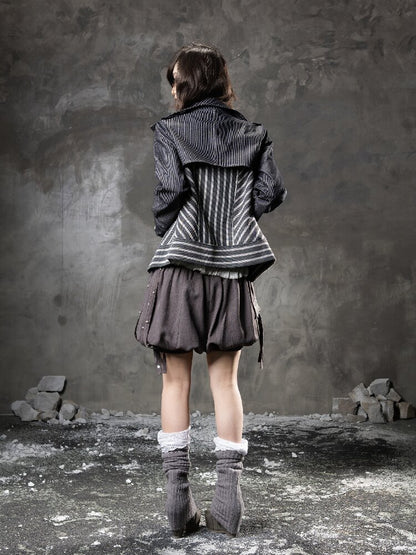 Fake Two Denim Patchwork Jacket【s0000015947】