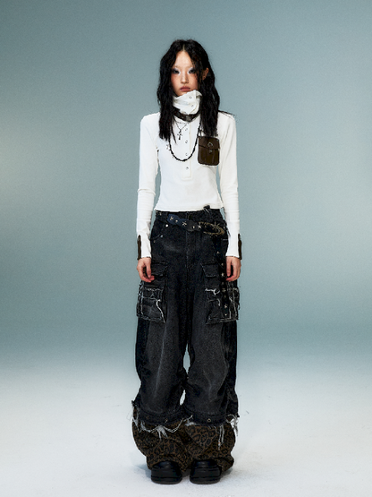 슬림 니트 긴 소매 바닥 셔츠 [S0000011480]