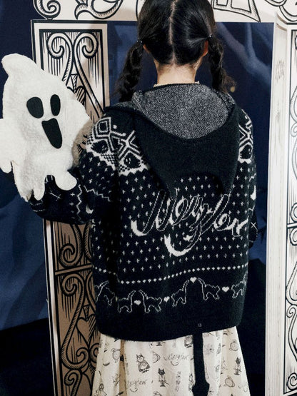 Cat Ears Devil's Tail Cardigan【s0000011559】