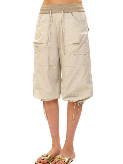 Threaded Waist Drawstring Pants【s0000017438】