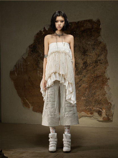 Irregular High Waisted Bandeau Skirt【s0000016929】