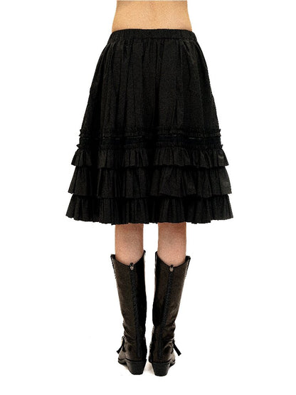 Heavy Works Layered Lace Skirt【s0000016092】