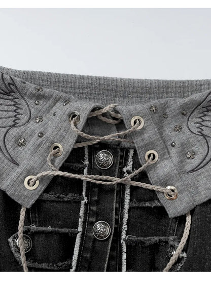 Rhinestone Off-Shoulder Long-Sleeve T-Shirt【s0000014118】