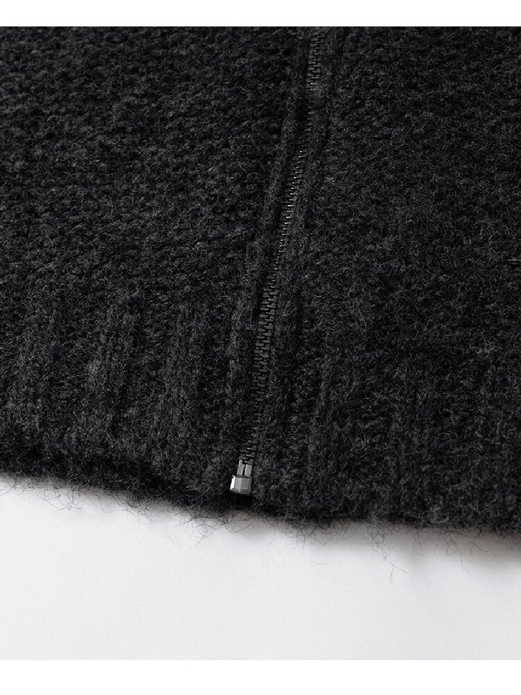 Twisted Knit Wool Cape Jacket【s0000019160】