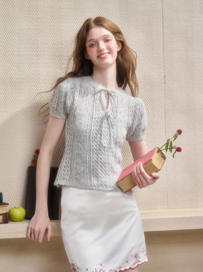 Pigeon Fountain Satin Light Skirt【s0000015627】