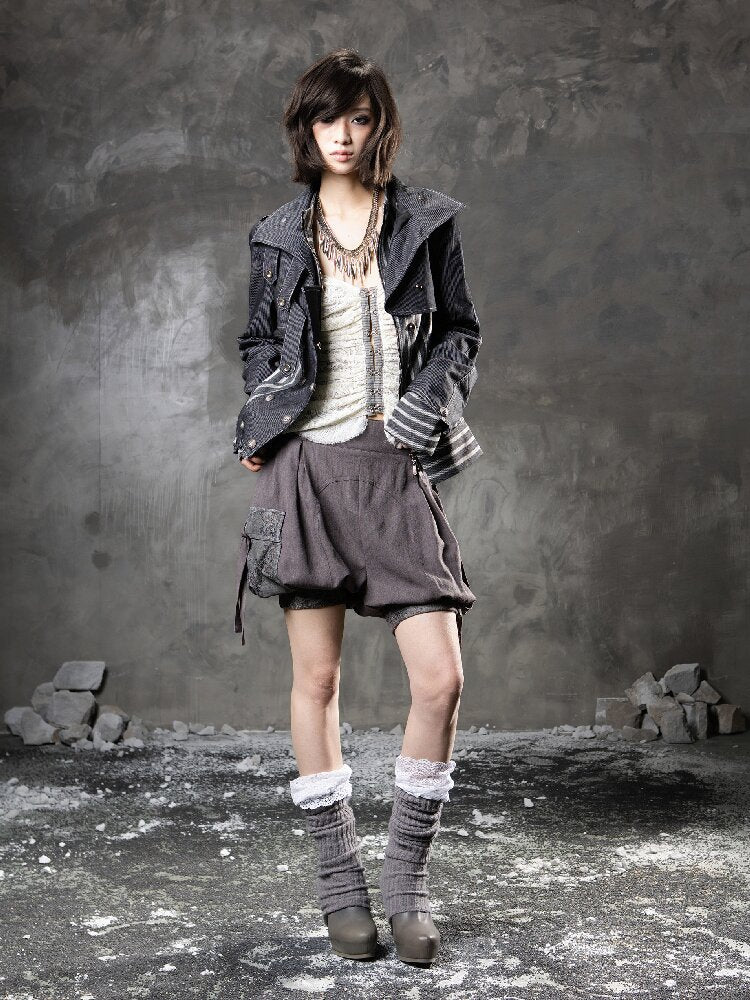 Fake Two Denim Patchwork Jacket【s0000015947】