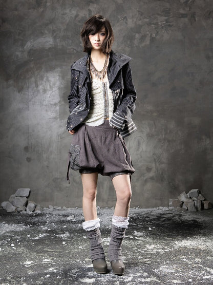 Fake Two Denim Patchwork Jacket【s0000015947】
