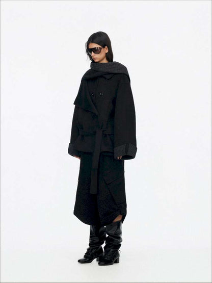 Wool Double Breasted Jacket Set【s0000015061】