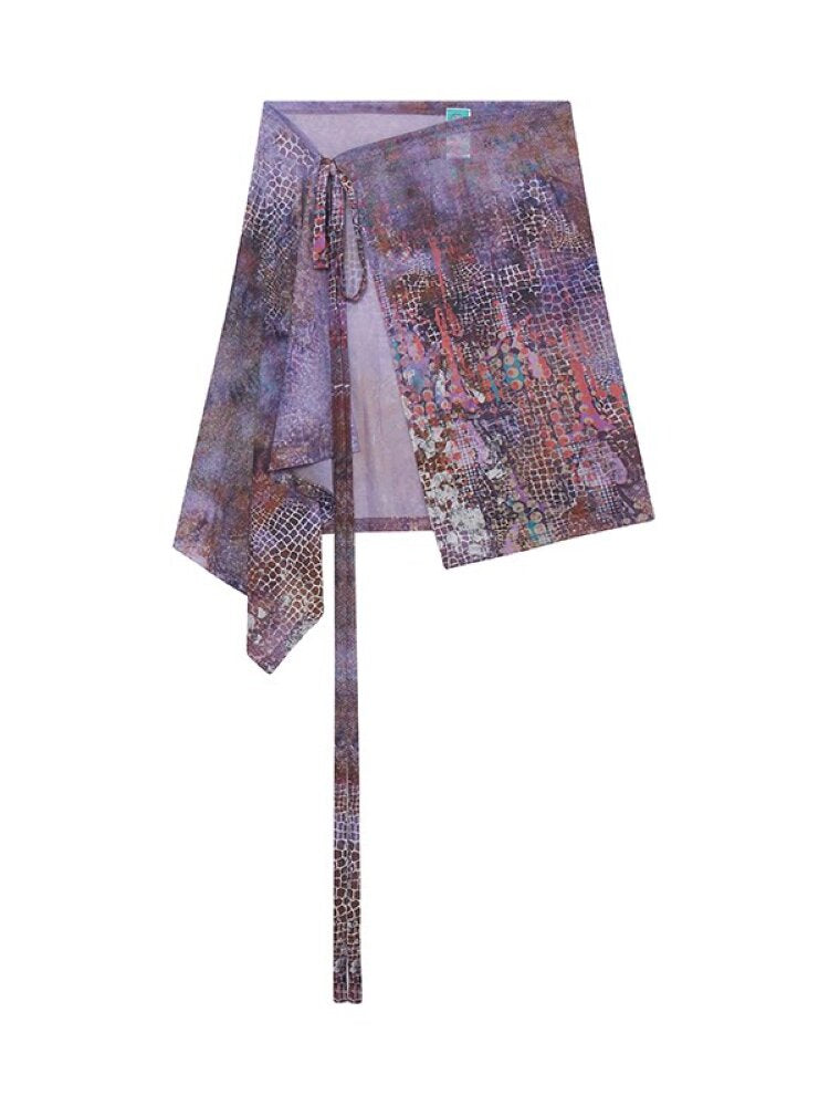 Twilight Printed Bell Bottoms【s0000015456】