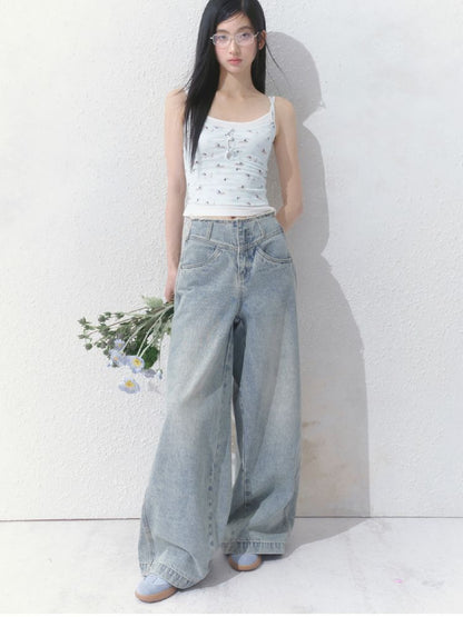 Printed Top Jacket Three Piece Set【s0000012159】