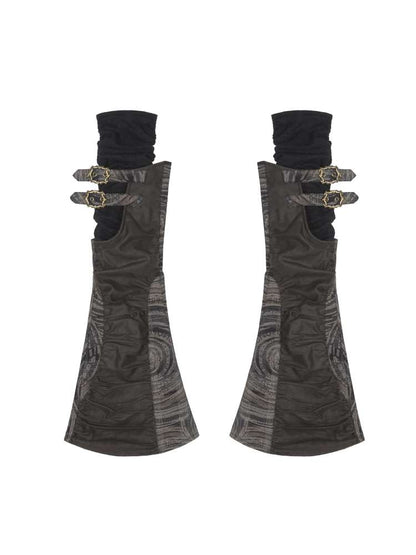 Faux Two-Piece Leggings Low-Rise Shorts【s0000014485】